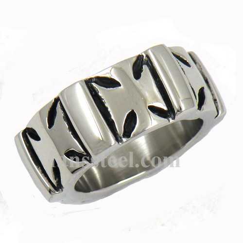 FSR09W38 iron cross band ring 